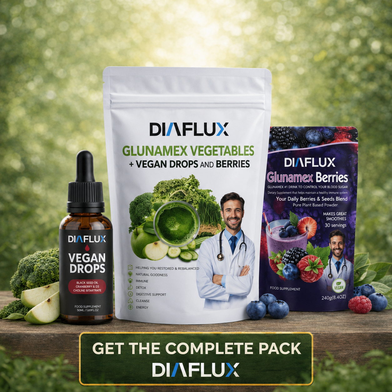 GLUNAMEX VEGAN HEALTH KIT