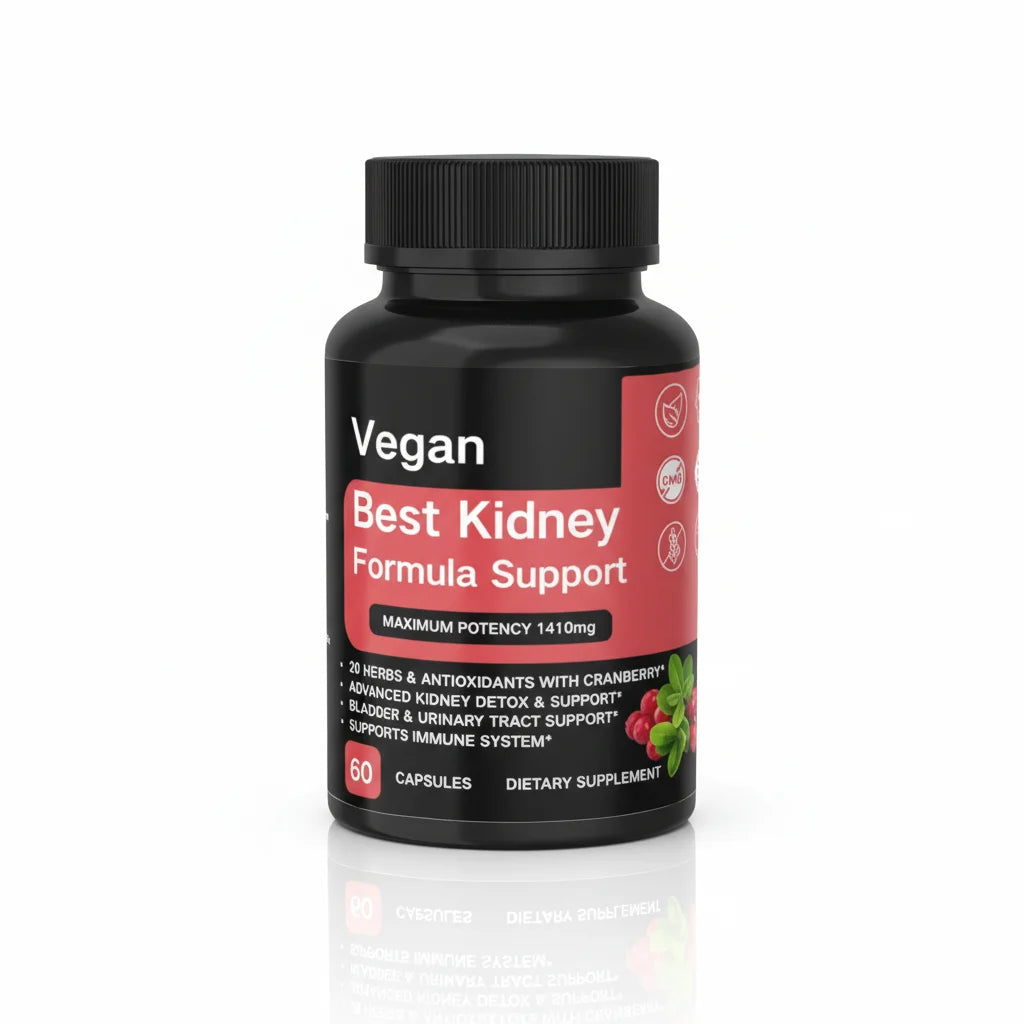 Vegan Kidney Support – 60 Capsules