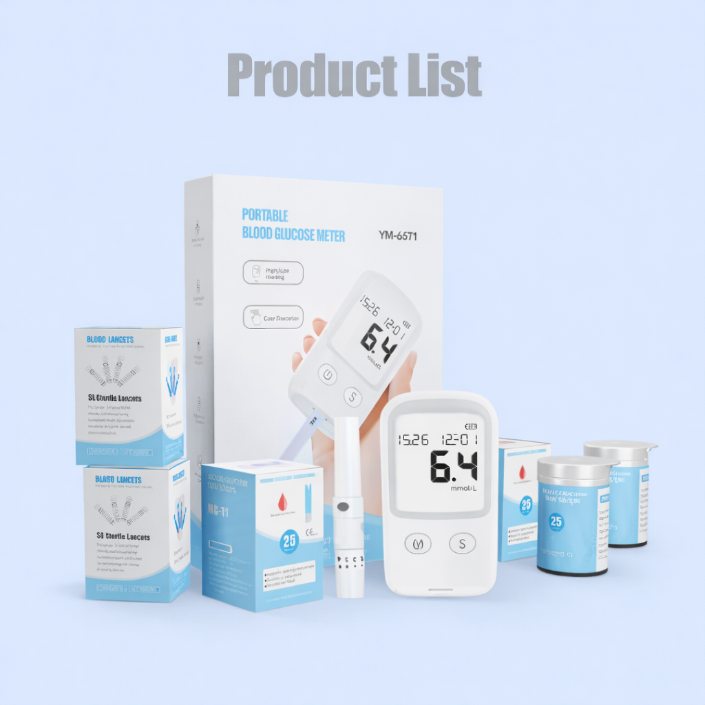 PORTABLE BLOOD GLUCOSE METER