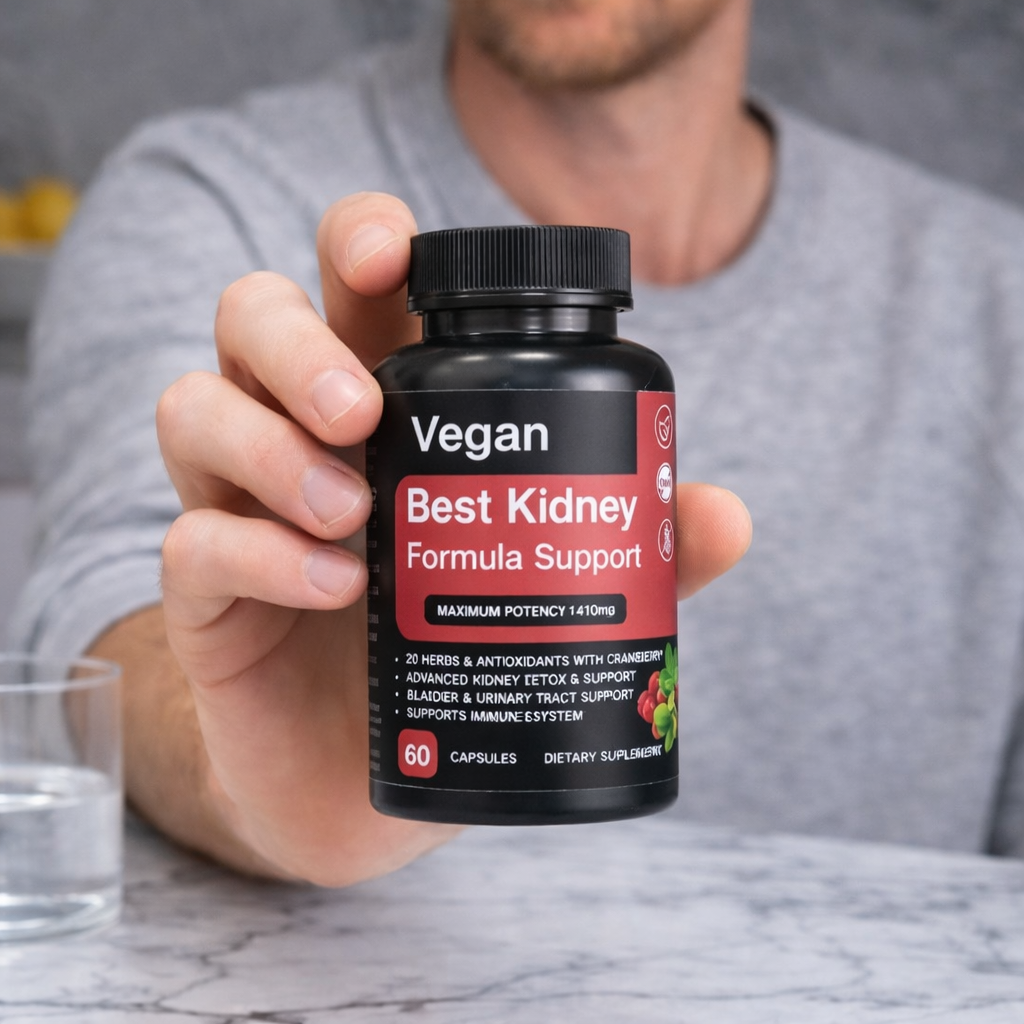 Vegan Kidney Support – 60 Capsules