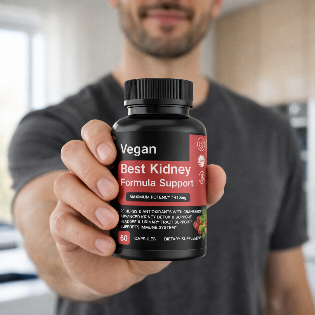 Vegan Kidney Support – 60 Capsules