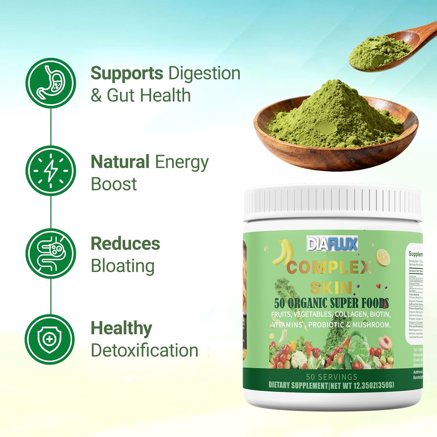 Organic skin complex