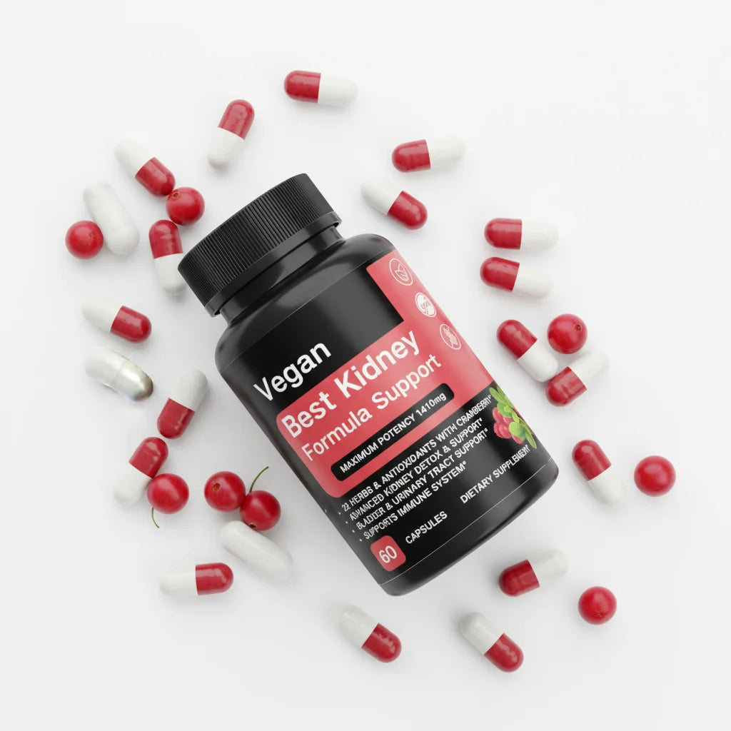 Vegan Kidney Support – 60 Capsules